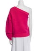 Nagnata One-Shoulder Long Sleeve Sweatshirt