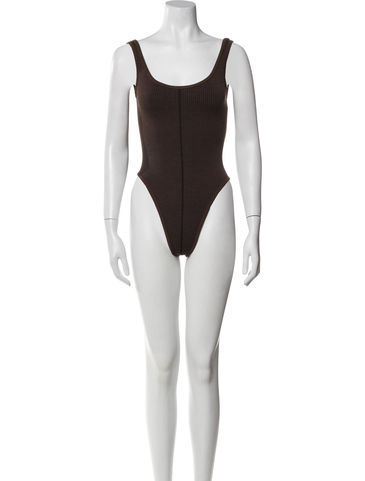 Nagnata Merino Wool Scoop Neck Bodysuit