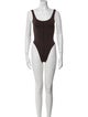 Nagnata Merino Wool Scoop Neck Bodysuit