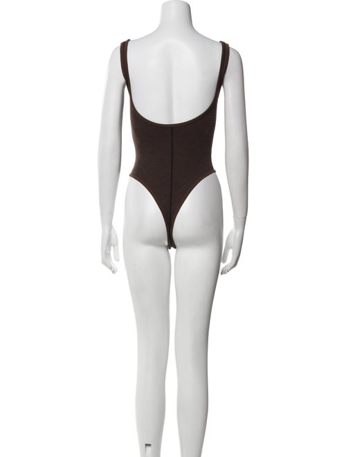 Nagnata Merino Wool Scoop Neck Bodysuit