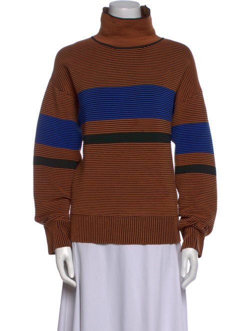 Nagnata Striped Turtleneck Sweater