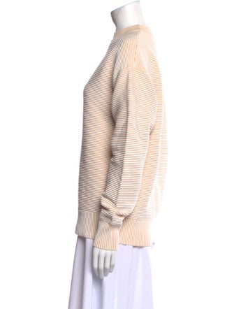Nagnata Striped Mock Neck Sweatshirt