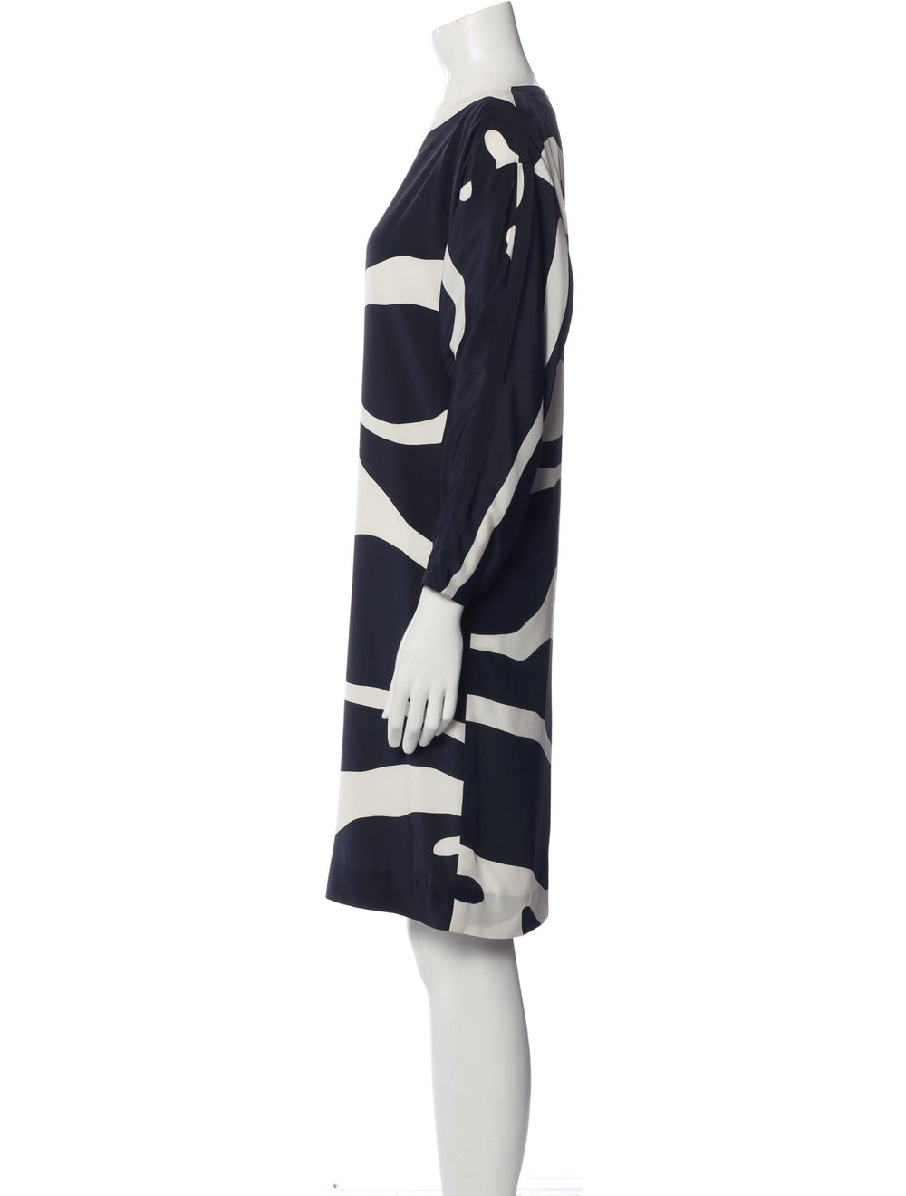 Hanae Mori Vintage Knee-Length Dress - image 2