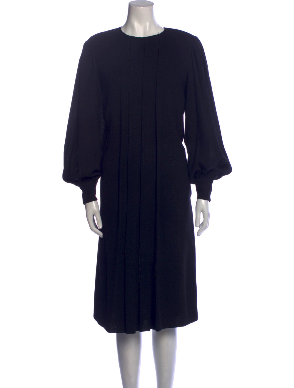 Hanae Mori Vintage Midi Length Dress - image 1
