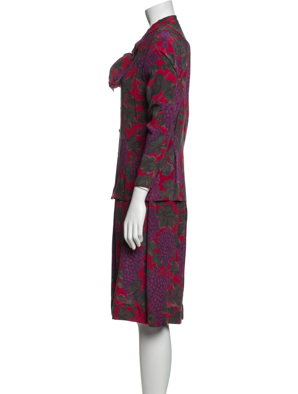 Hanae Mori Vintage 1980's Skirt Set - image 2