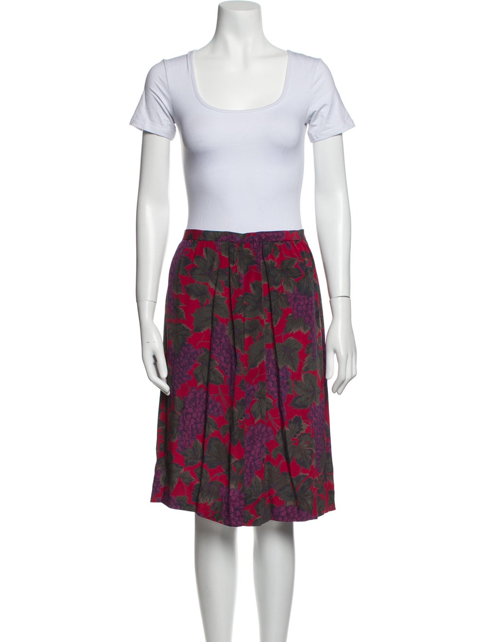 Hanae Mori Vintage 1980's Skirt Set - image 4