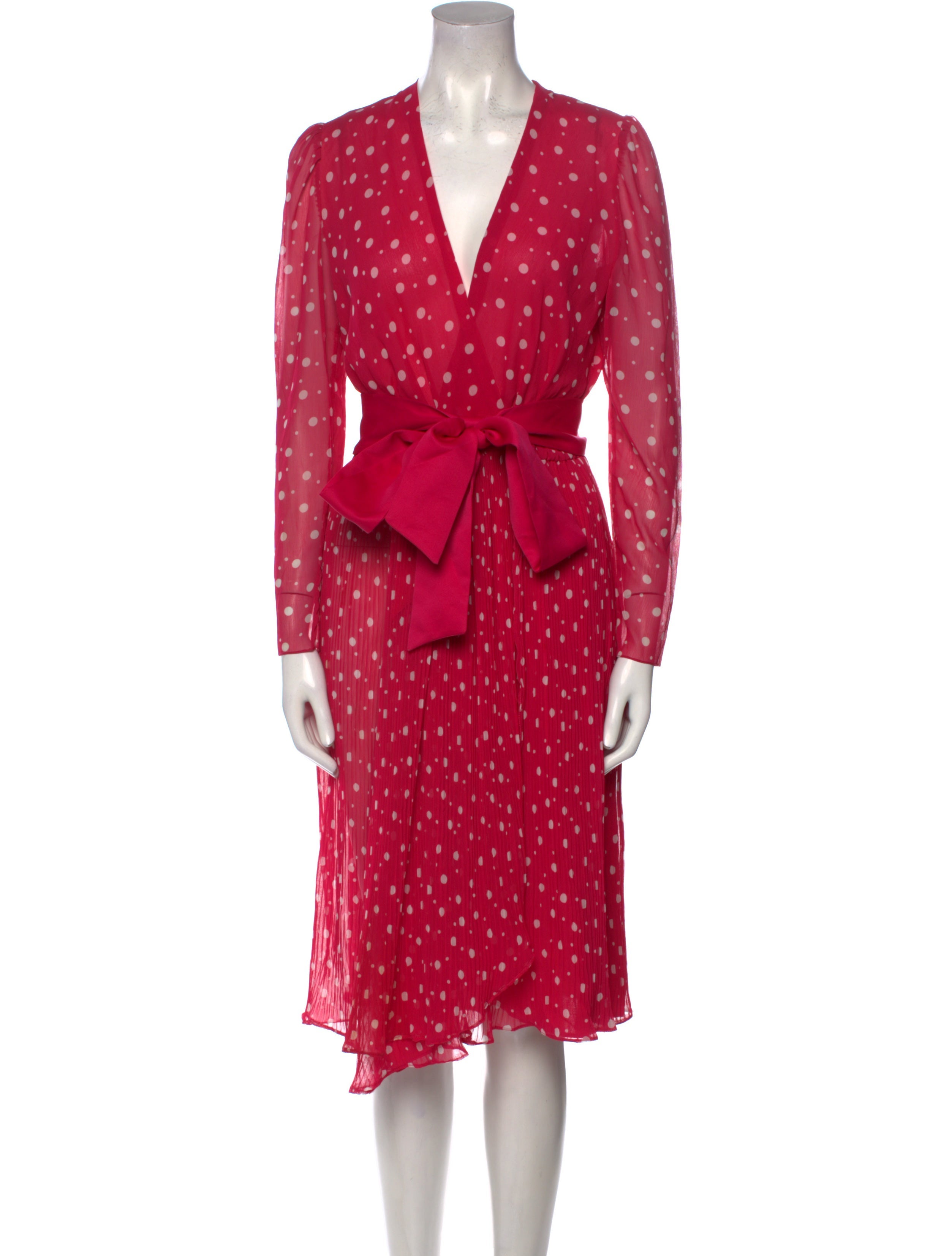 Hanae Mori Vintage Knee-Length Dress