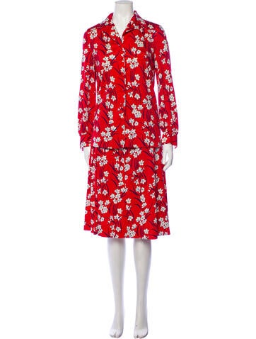 Hanae Mori Suits and Sets Vintage 1970's Skirt Set M