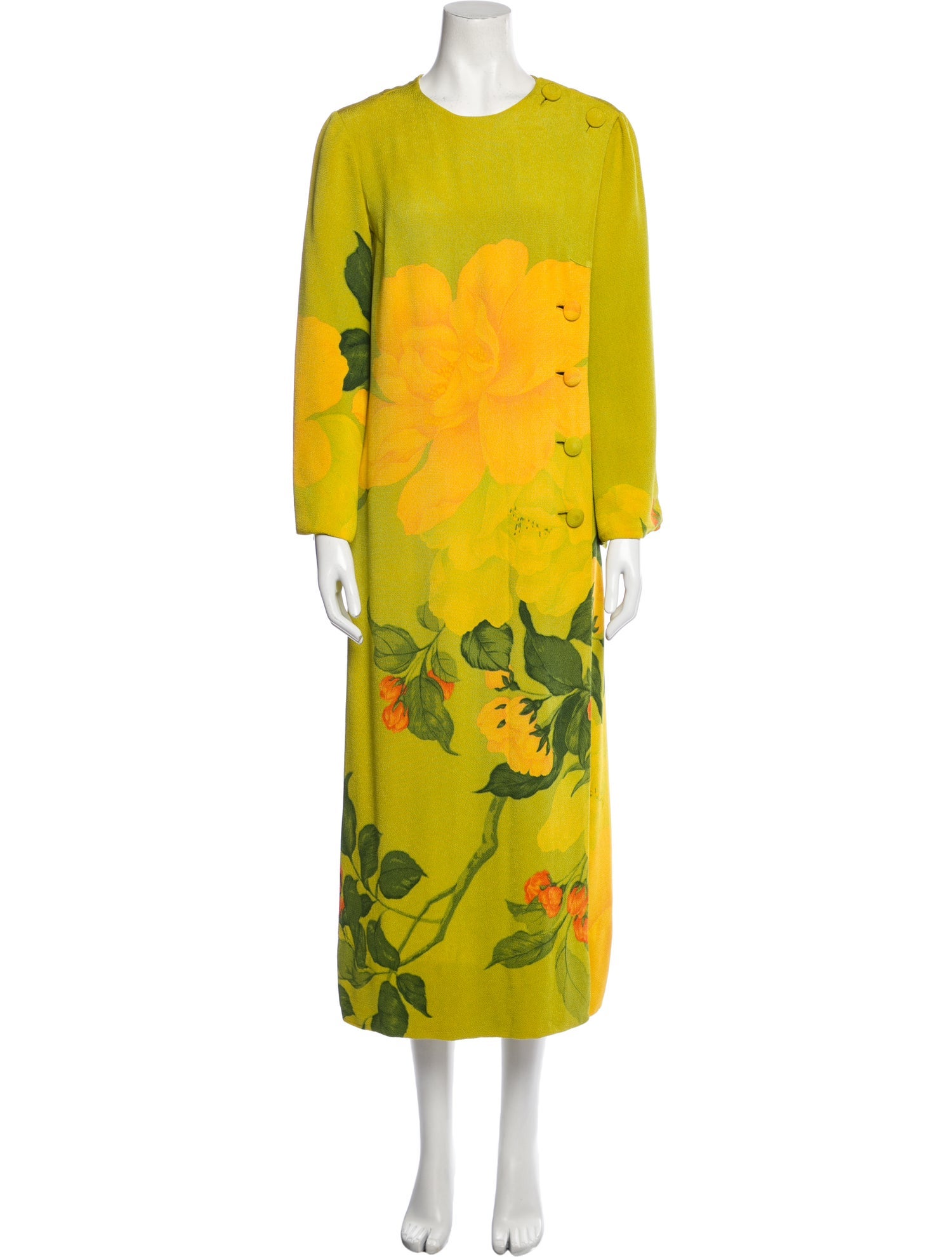 Hanae Mori Vintage Long Dress