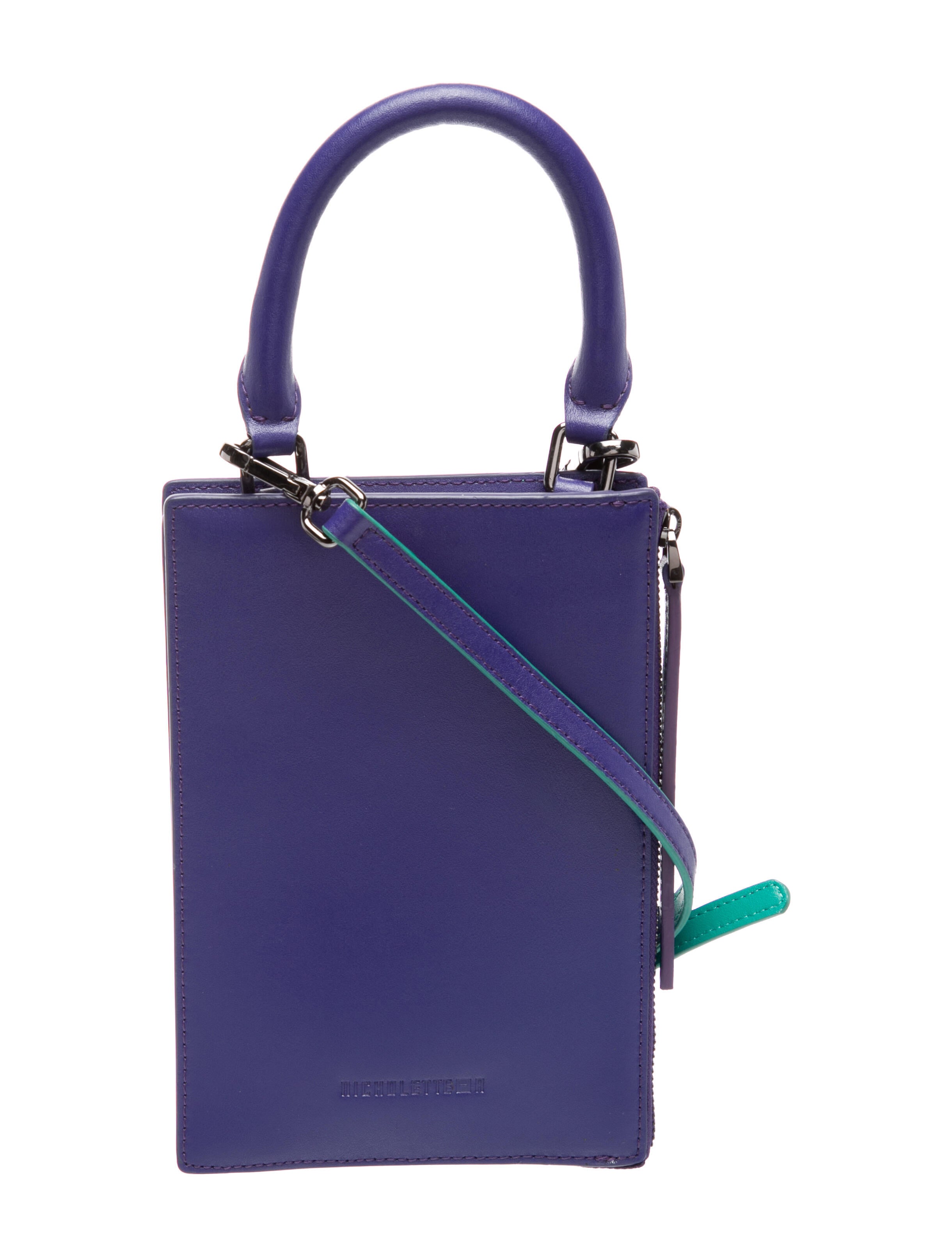 Nicholette-A Leather Top Handle Bag