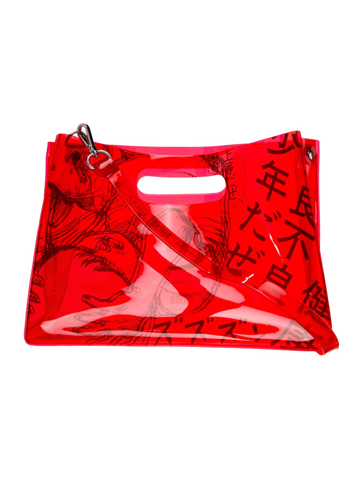 nana-nana x AKIRA PVC Top Handle Bag