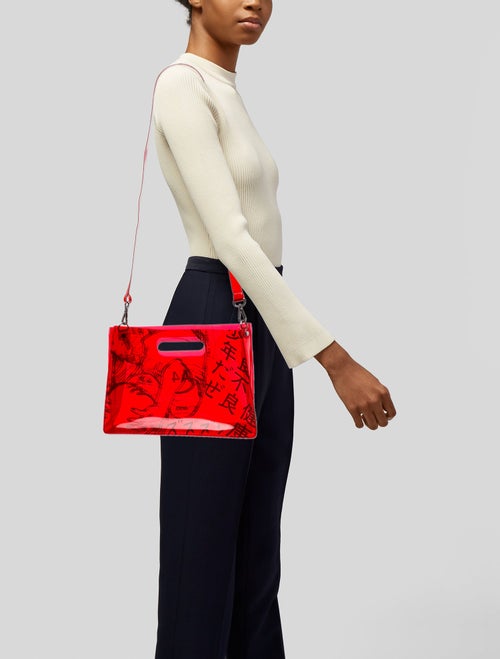 nana-nana x AKIRA PVC Top Handle Bag