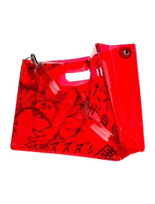 nana-nana x AKIRA PVC Top Handle Bag
