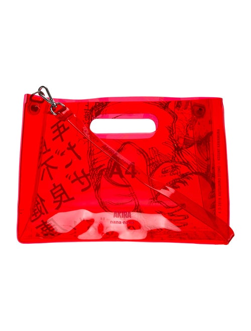 nana-nana x AKIRA PVC Top Handle Bag