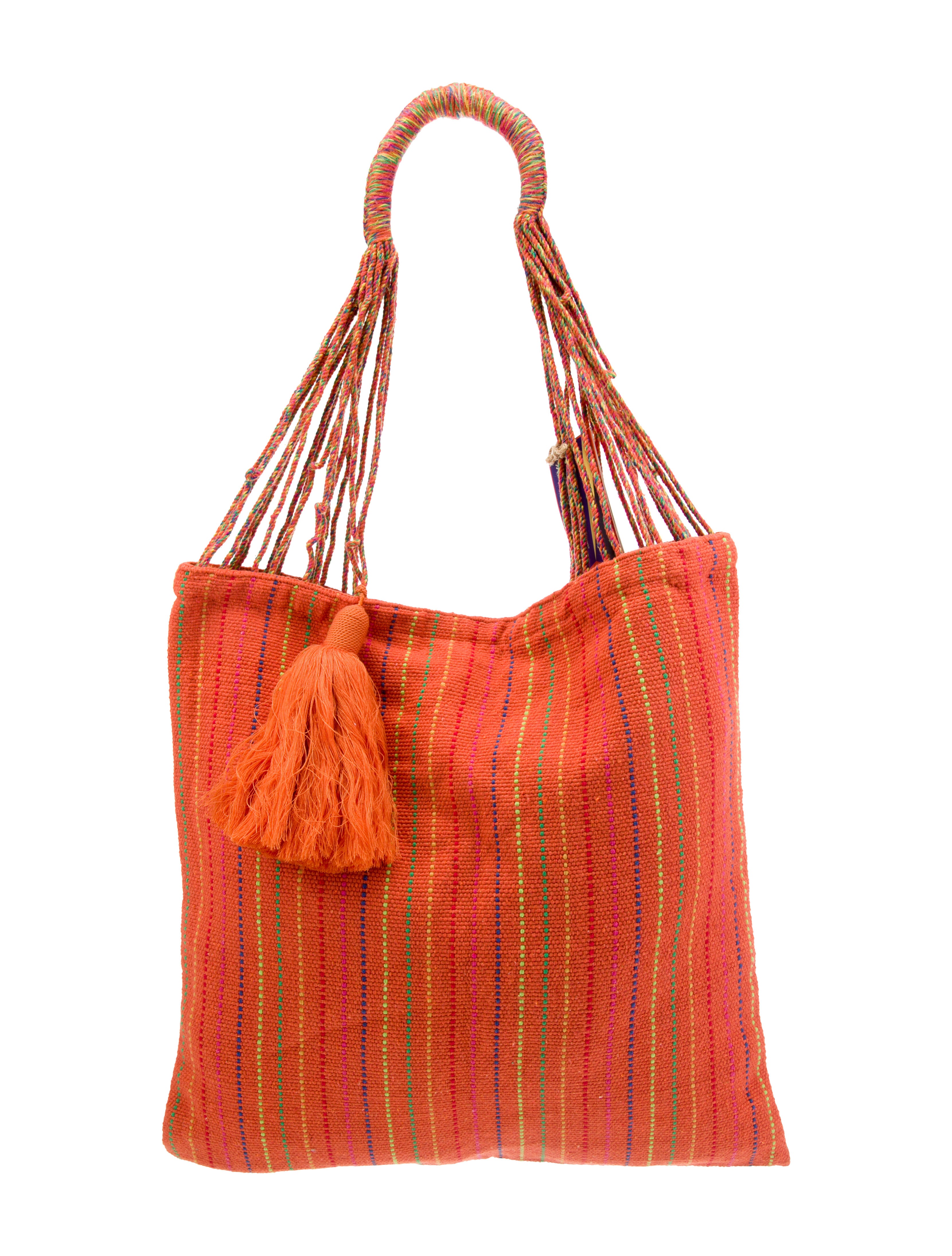 Nannacay Knit Shoulder Bag Orange Shoulder Bags, Handbags