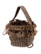 Nannacay Straw Bucket Bag