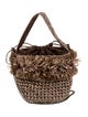 Nannacay Straw Bucket Bag