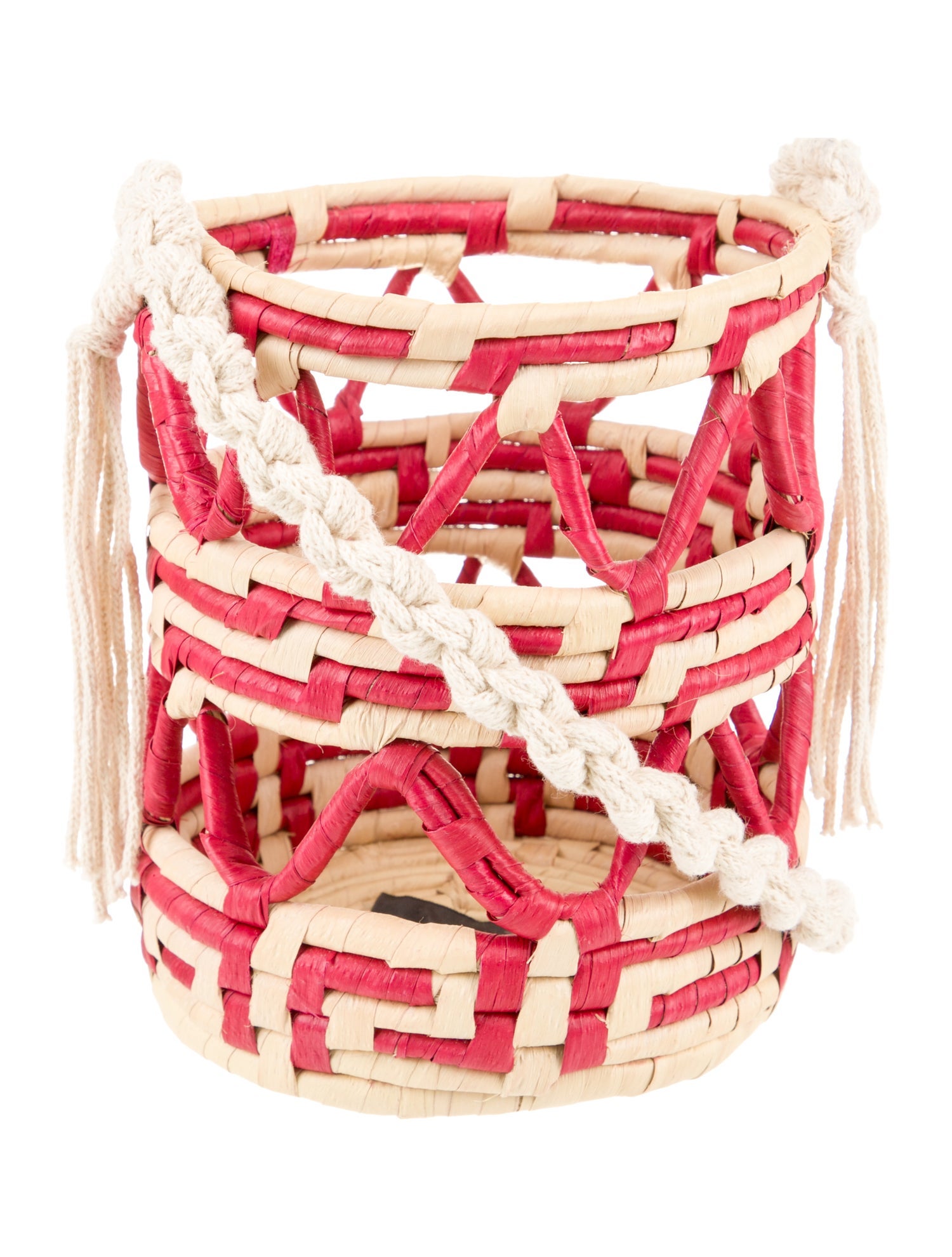 Nannacay Raffia Bucket Bag