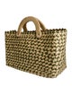 Nannacay Raffia Top Handle Bag