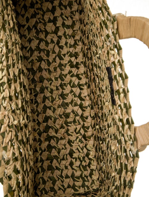 Nannacay Raffia Top Handle Bag