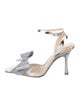 Nalebe By Amina Means PVC Glitter Accents Slingback Pumps