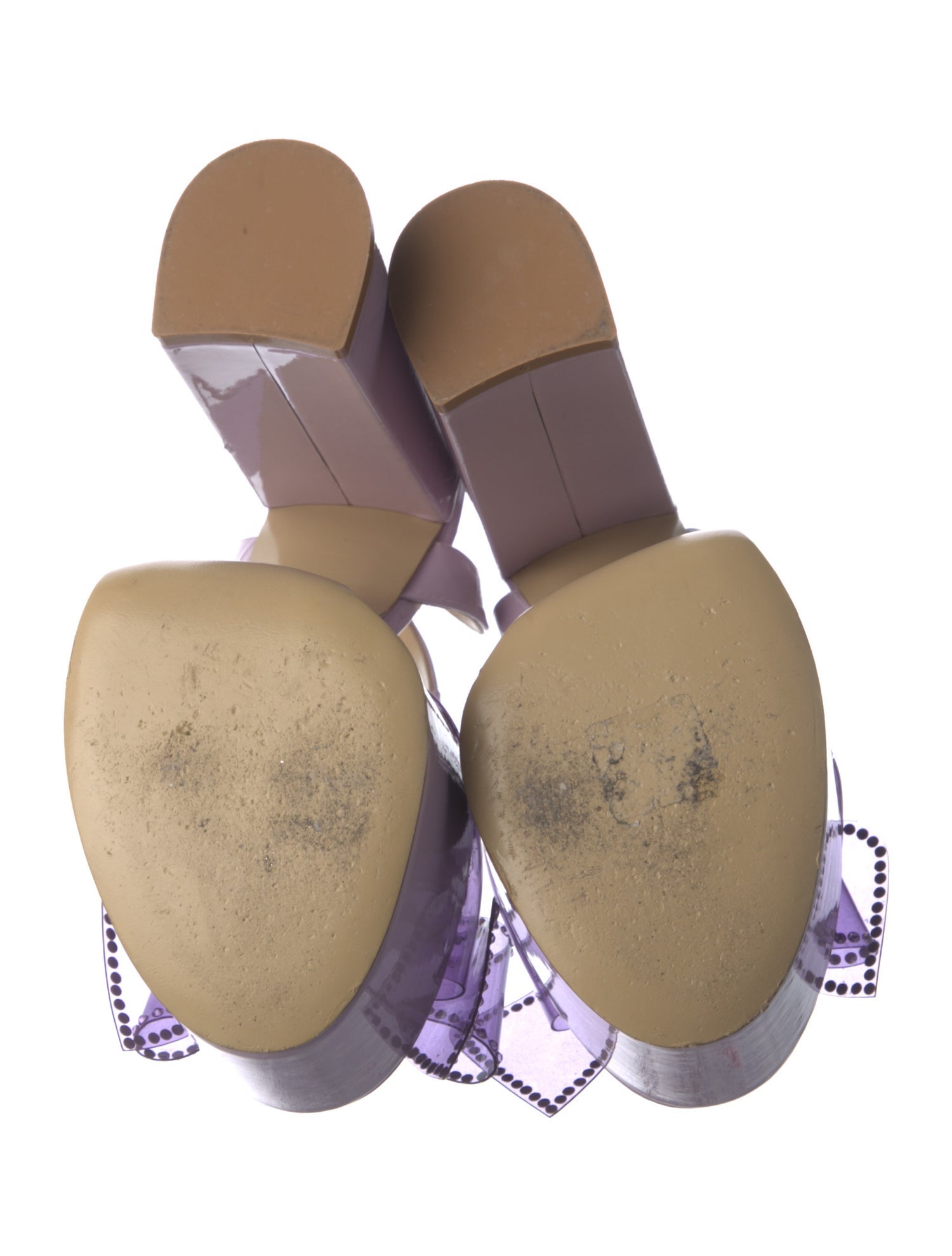 Nalebe Patent Leather Crystal Embellishments Sandals