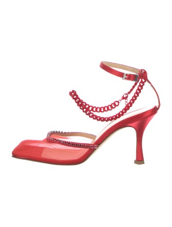 Nalebe Mesh Chain-Link Accents D'Orsay Pumps