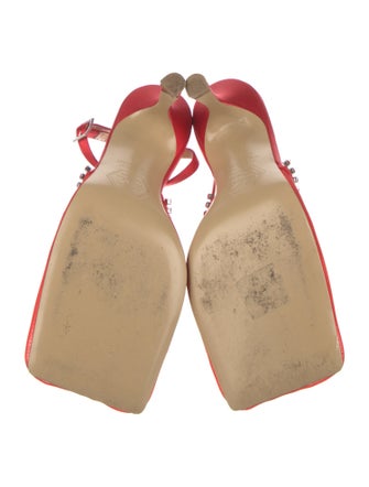 Nalebe Mesh Chain-Link Accents D'Orsay Pumps