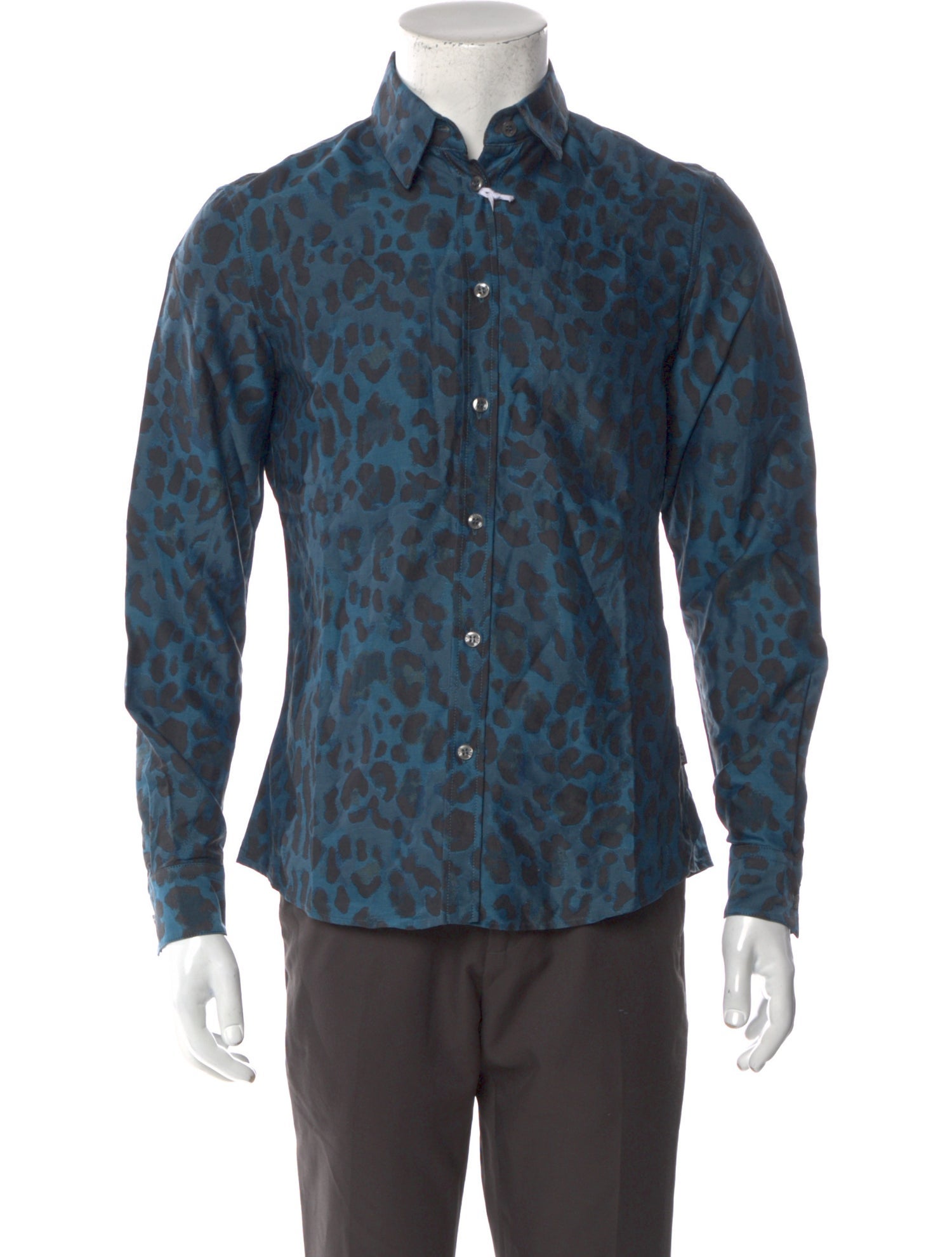 Napapijri Animal Print Long Sleeve Shirt