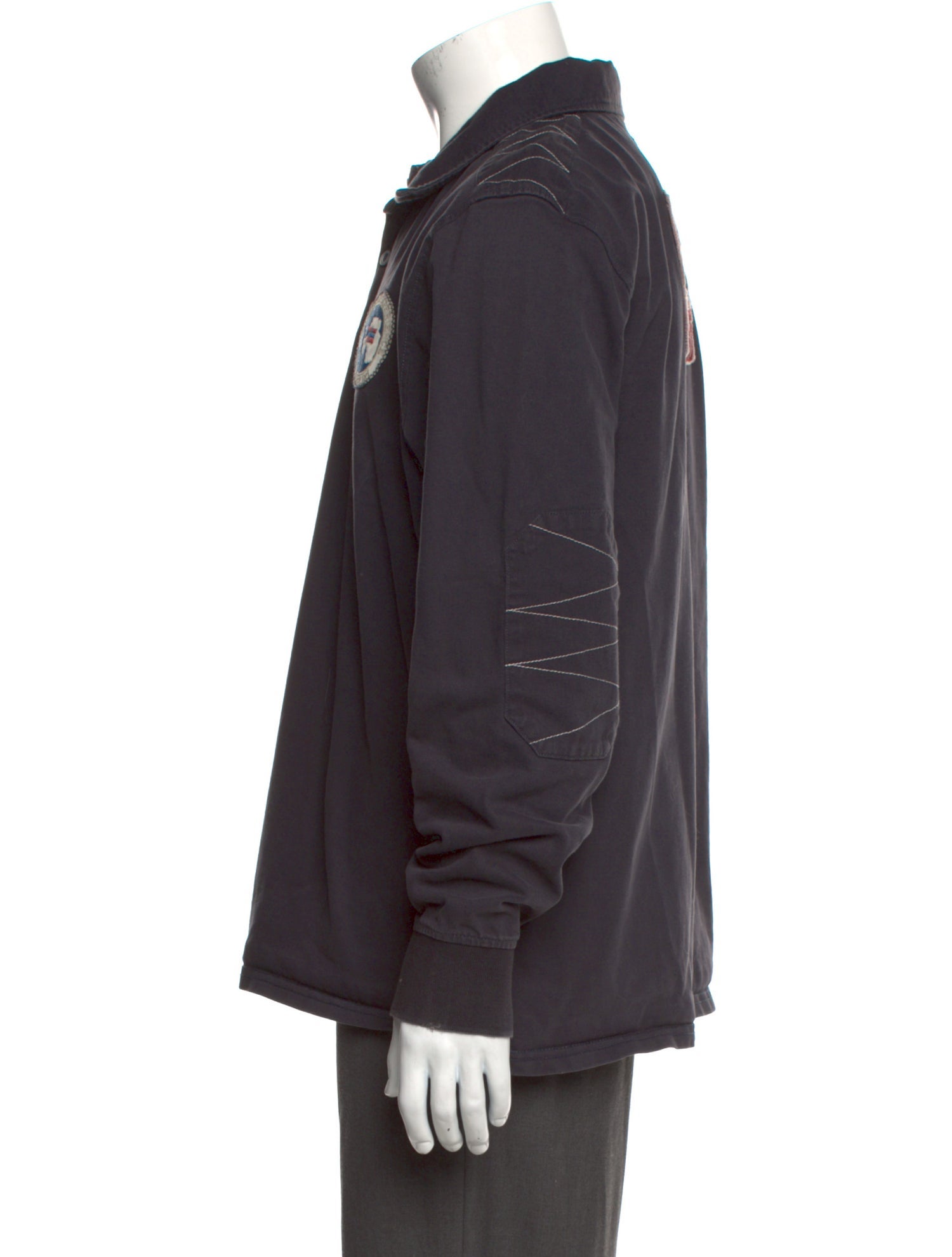 Napapijri Graphic Print Collar Polo Shirt