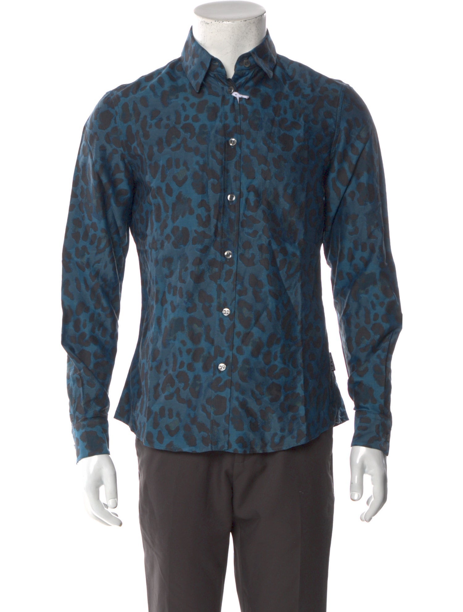 Napapijri Animal Print Long Sleeve Shirt