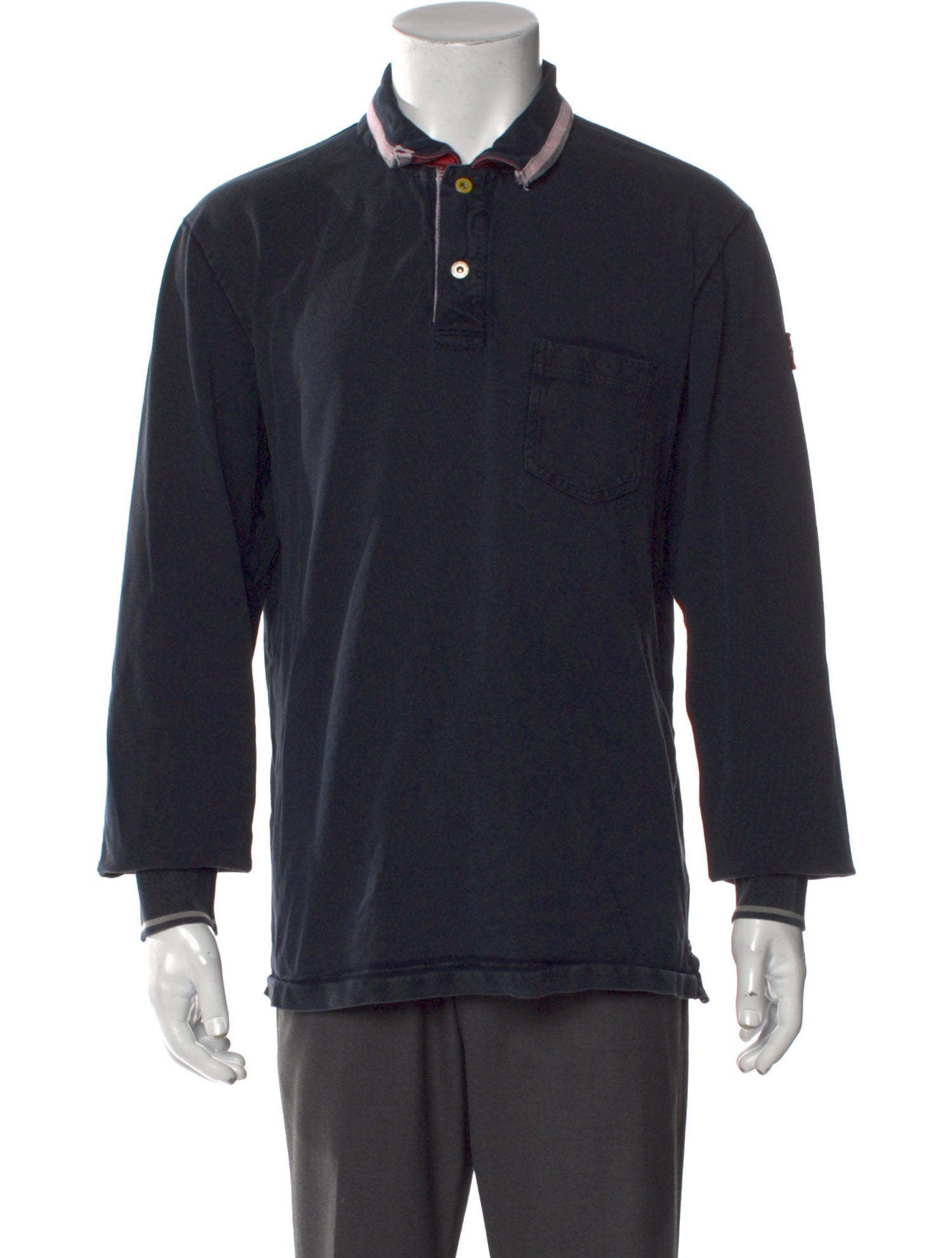 Napapijri Collar Long Sleeve Polo Shirt