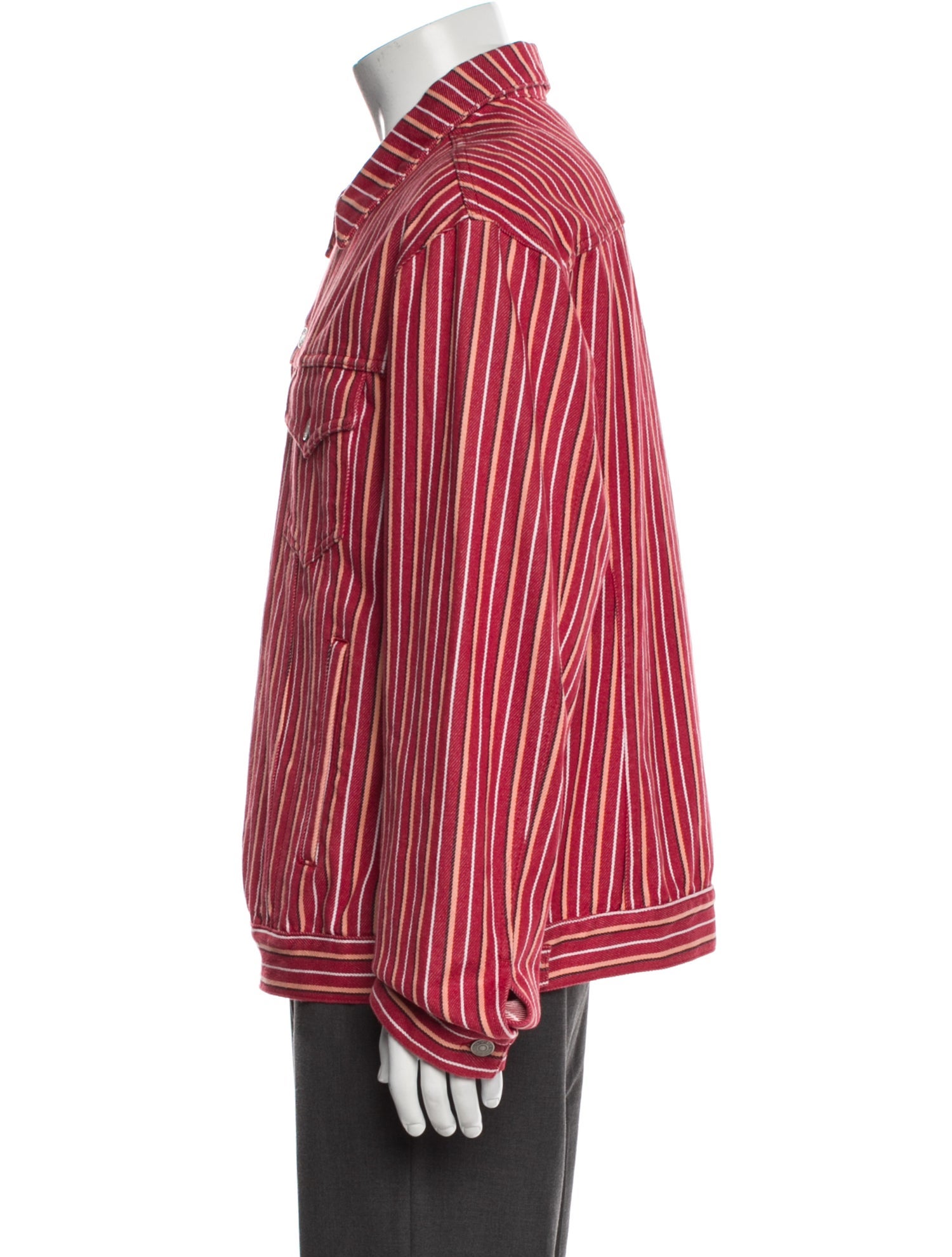 Napapijri Striped Trucker Jacket