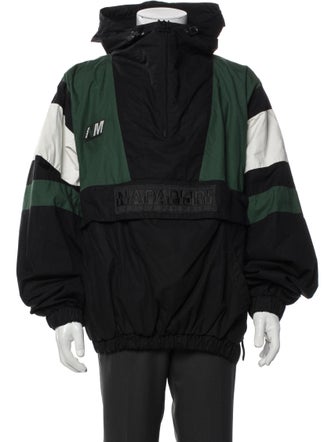 Napa by Martine Rose Colorblock Pattern Windbreaker