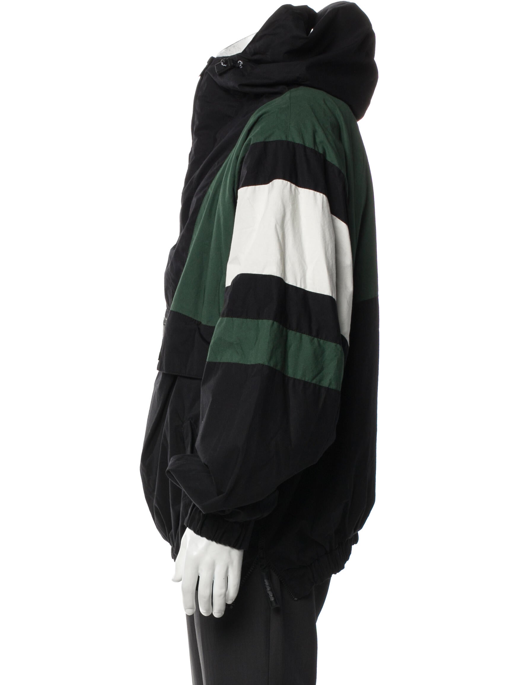 Napa by Martine Rose Colorblock Pattern Windbreaker