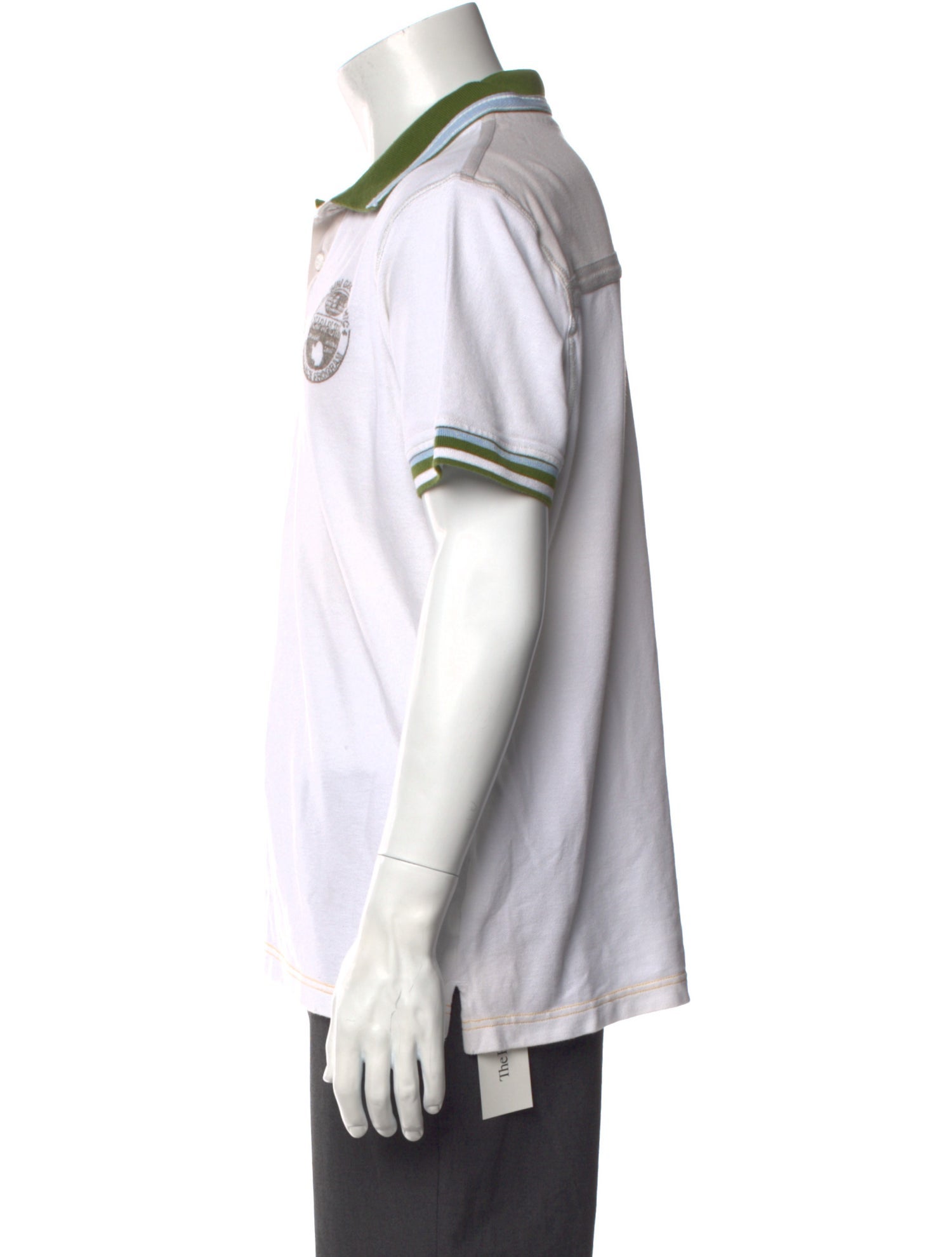 Napapijri Graphic Print Collar Polo Shirt