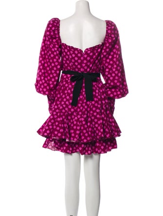 New Arrivals Polka Dot Print Mini Dress