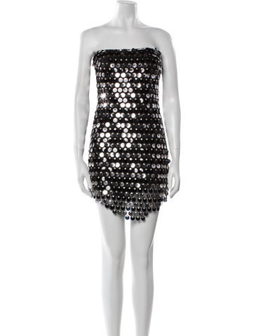 New Arrivals Dresses Patterned Mini Dress Us6, Fr38 | M