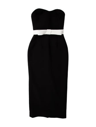 New Arrivals Strapless Midi Length Dress