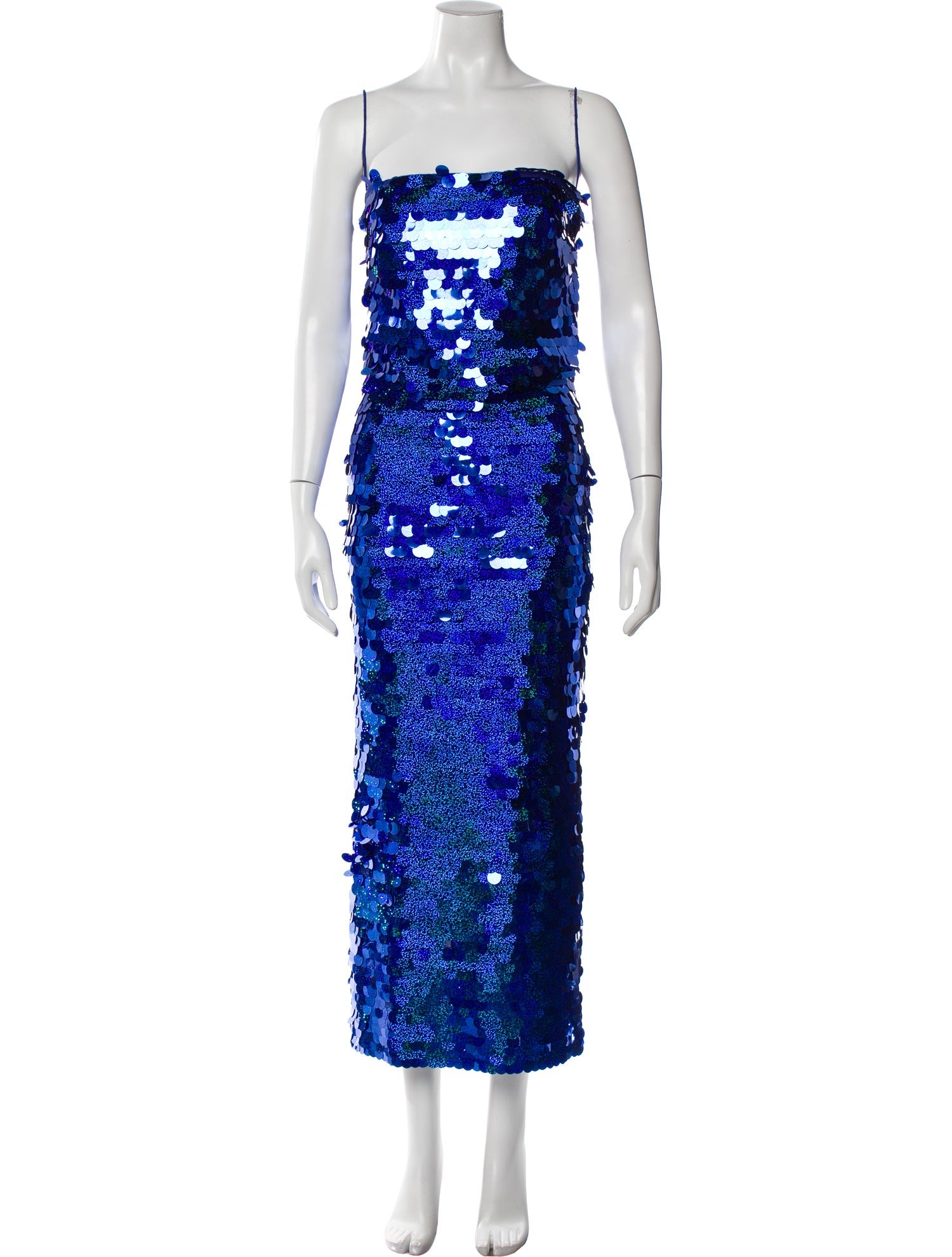 New Arrivals Square Neckline Midi Length Dress