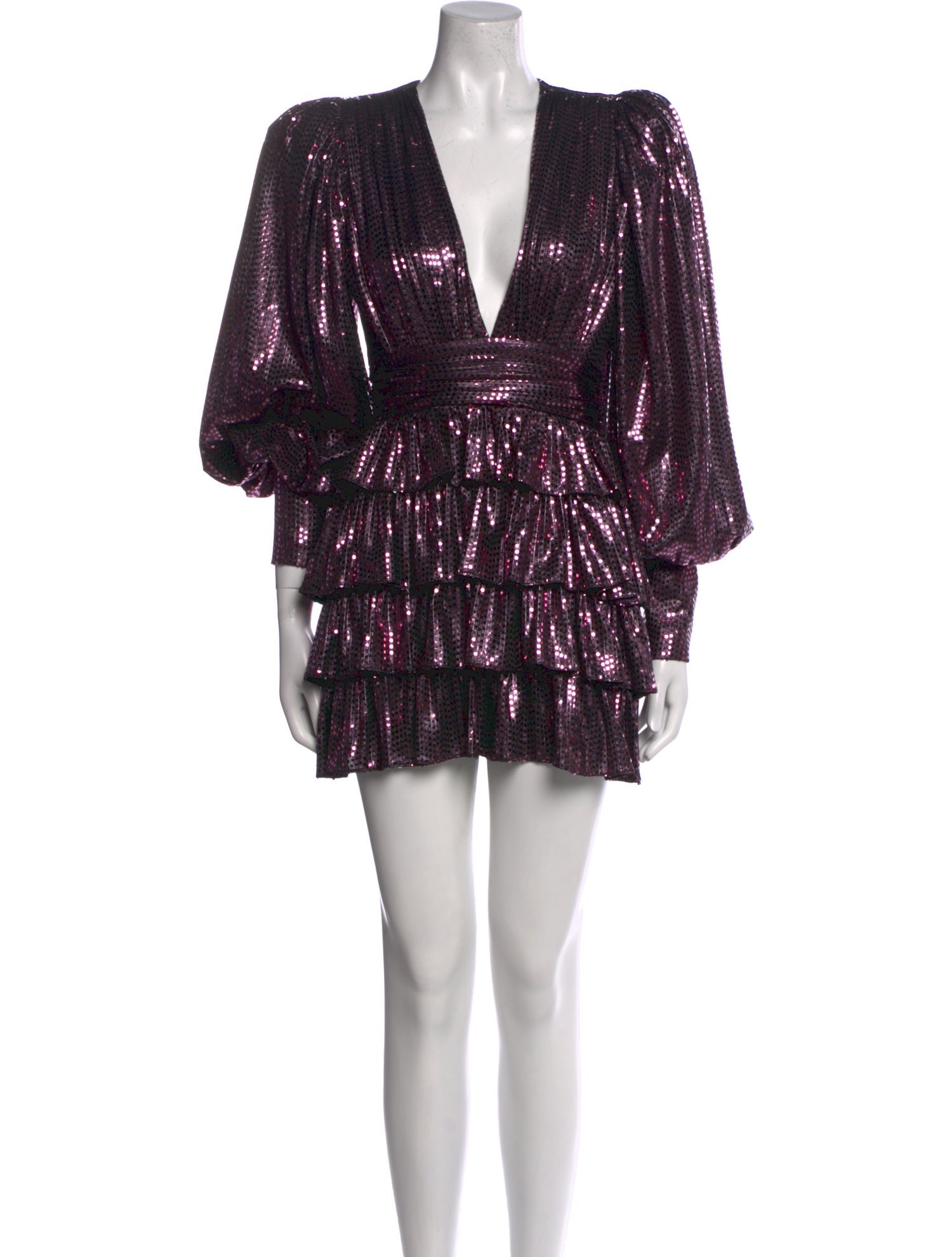 New Arrivals V-Neck Mini Dress