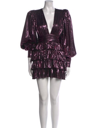 New Arrivals V-Neck Mini Dress