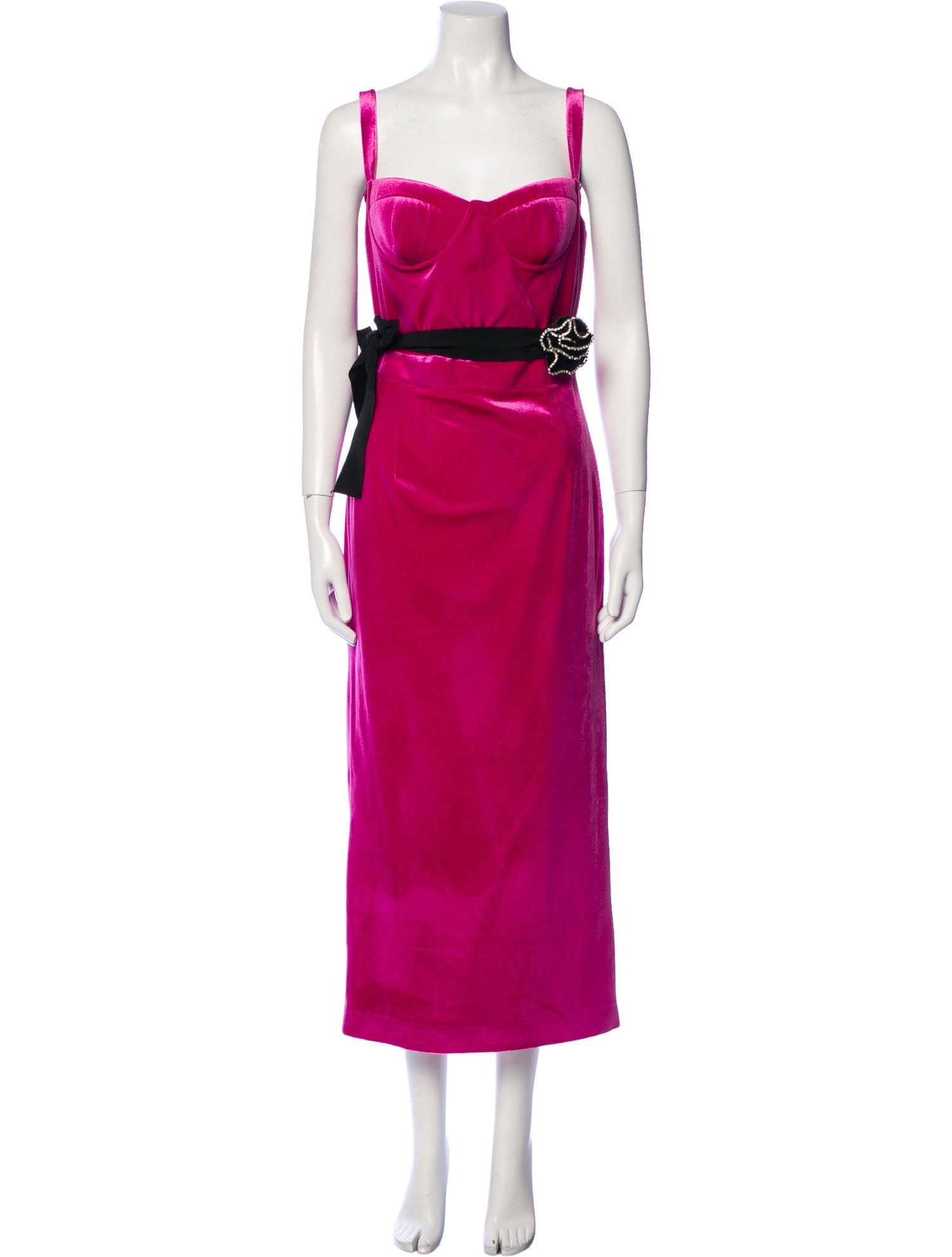 New Arrivals Square Neckline Long Dress