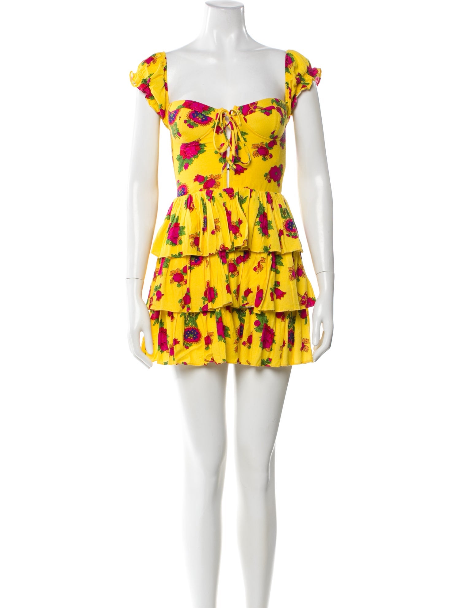 New Arrivals Floral Print Mini Dress