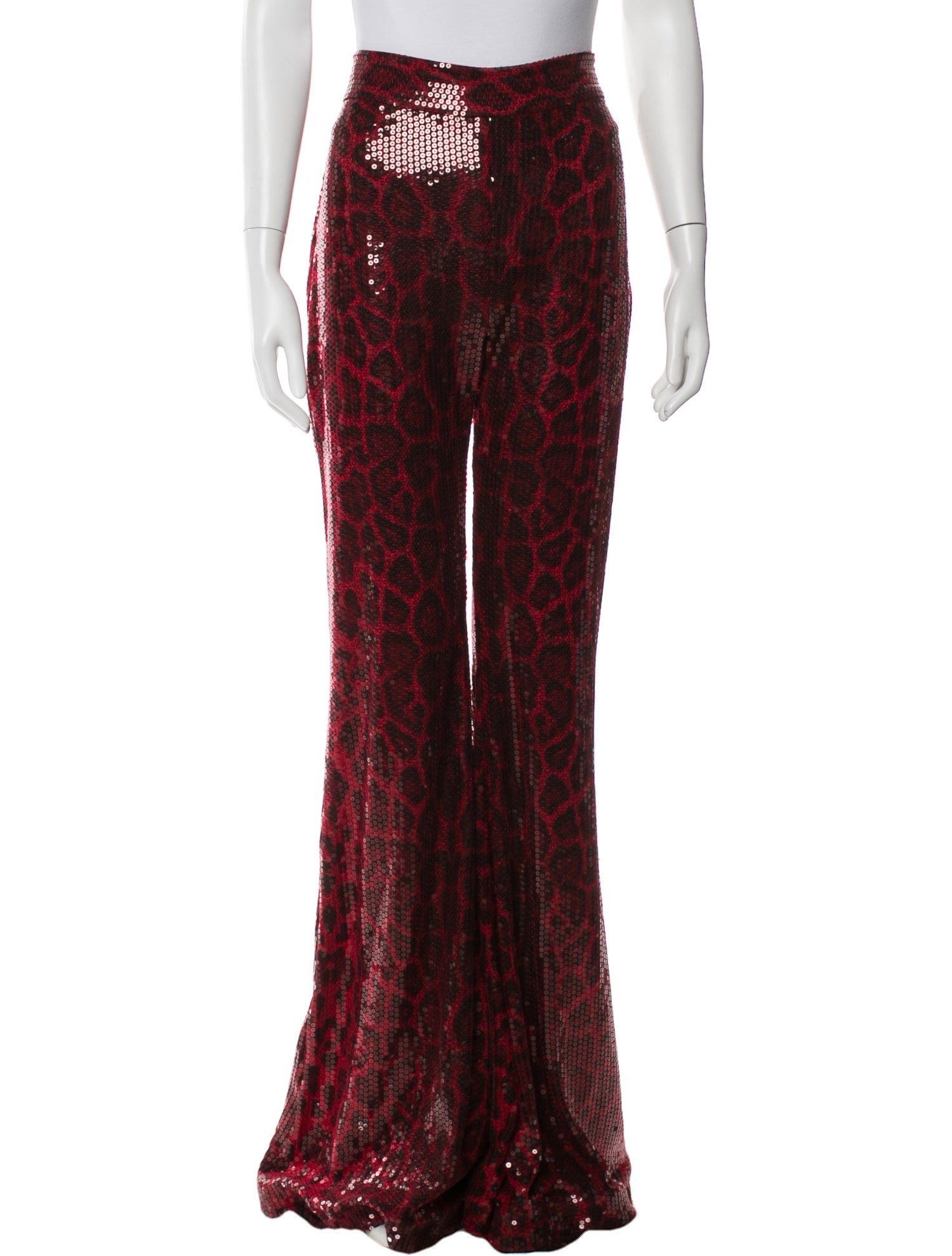 New Arrivals Animal Print Wide Leg Pants