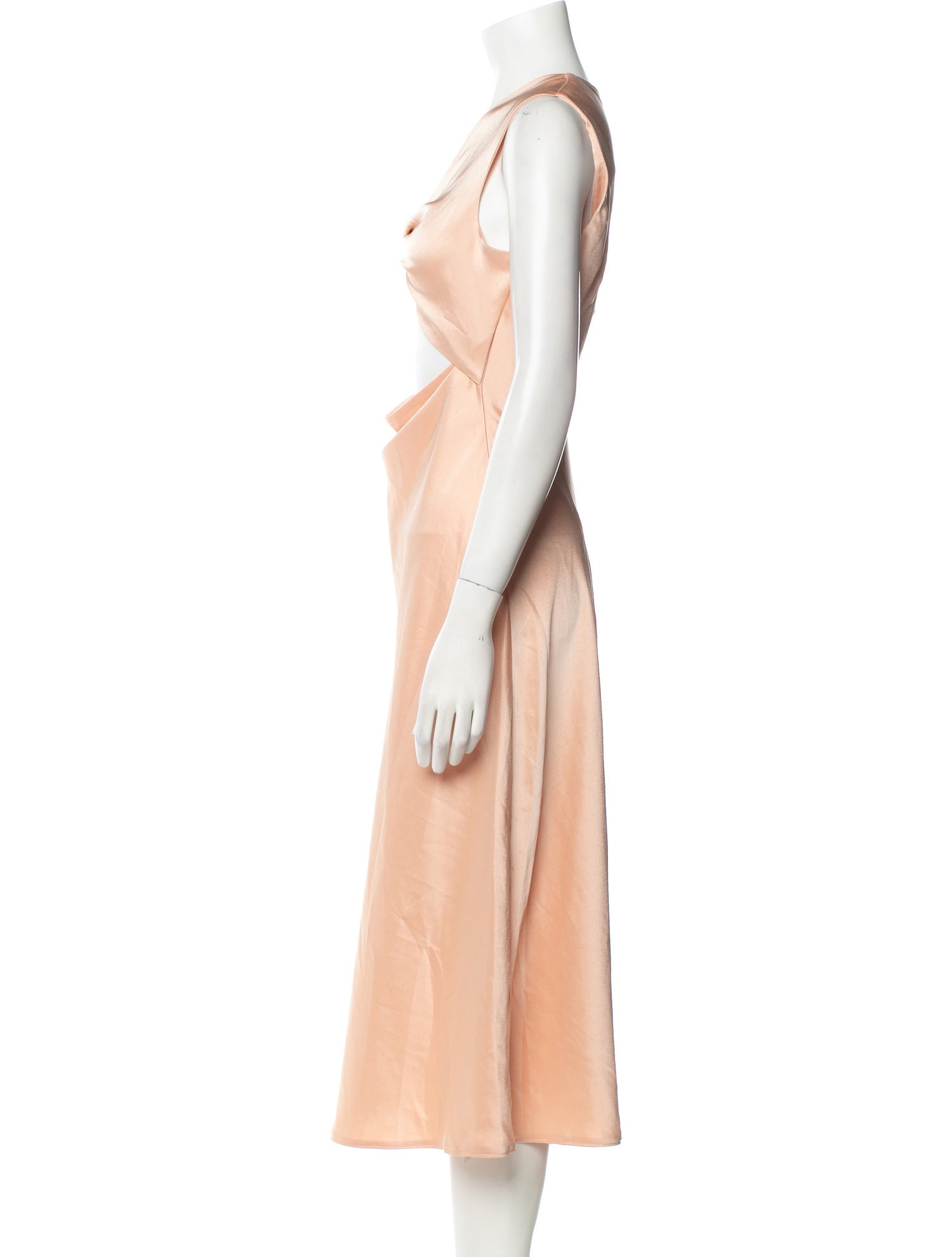 Nasty Gal Cowl Neck Long Dress