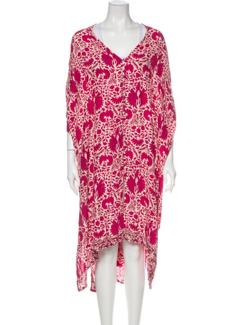 Natalie Martin Printed Cover-Up w/ Tags Pink