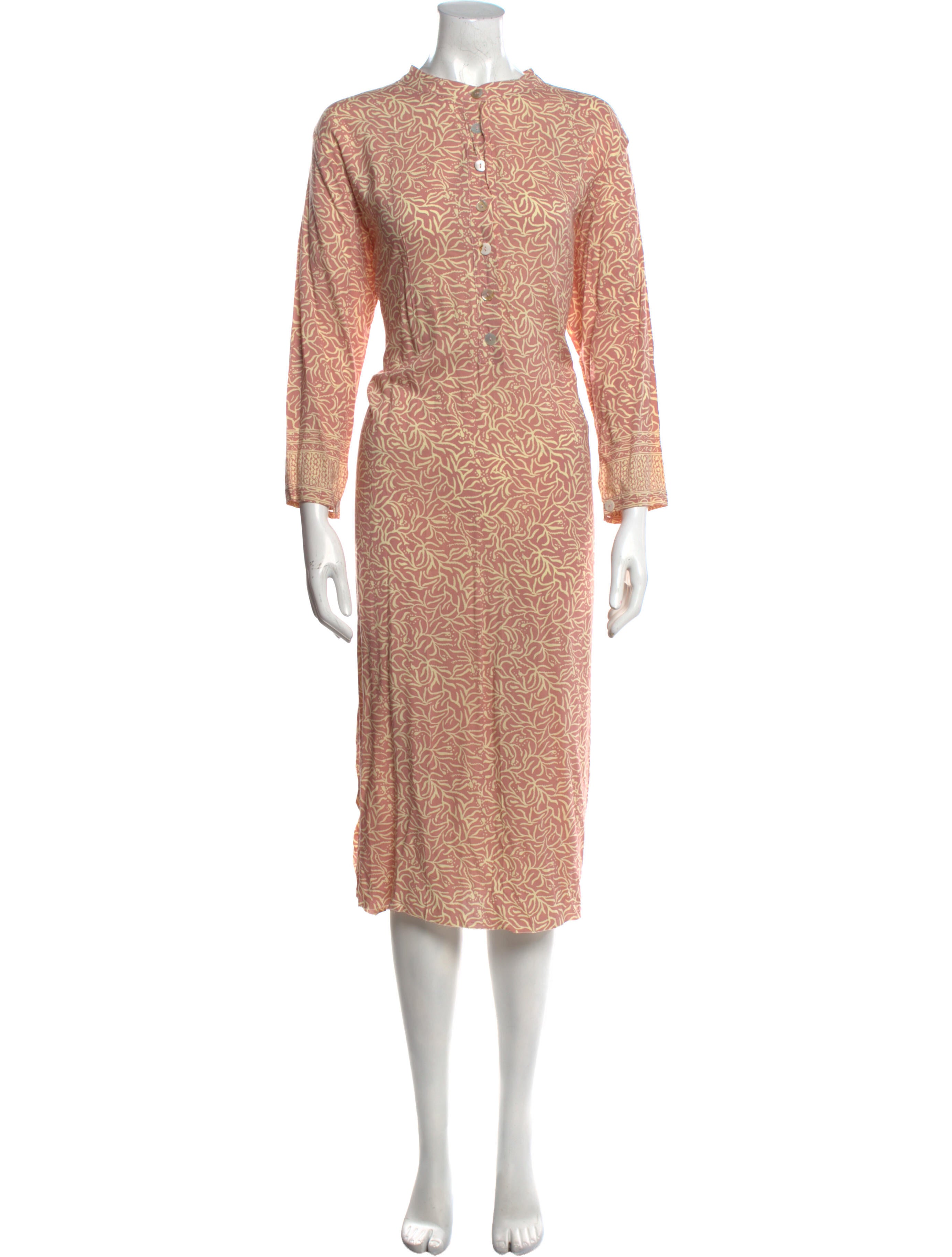 Natalie Martin Printed Long Dress