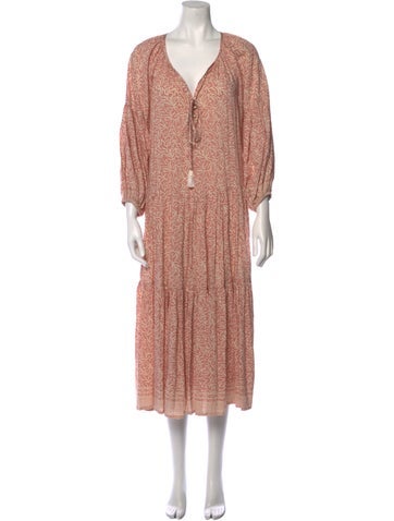 Natalie Martin Dresses Printed Midi Length Dress S