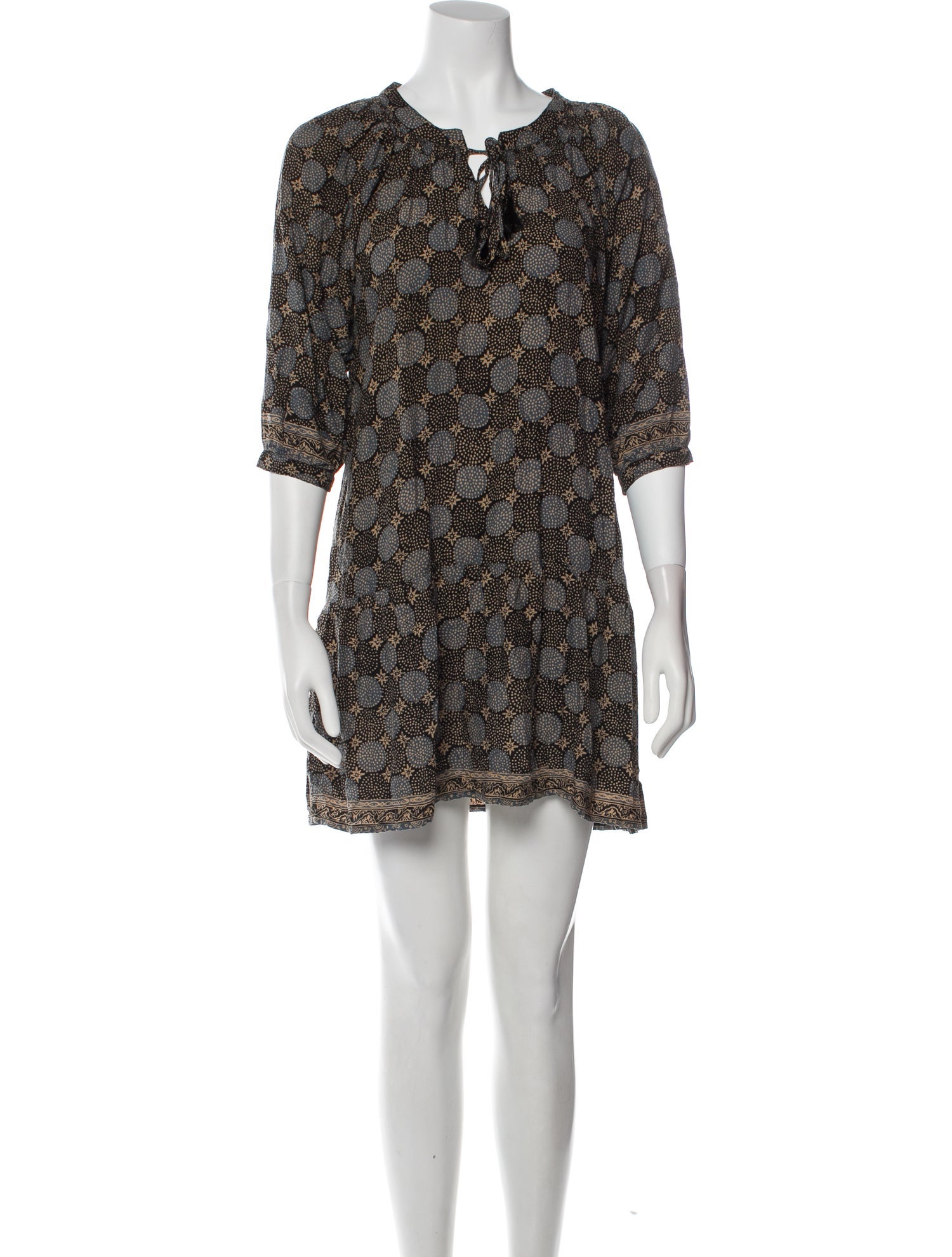 Natalie Martin Printed Mini Dress